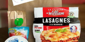 Nutribox Artic 42 composition d'un menu