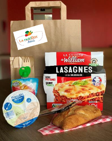 Nutribox Artic 42 composition d'un menu
