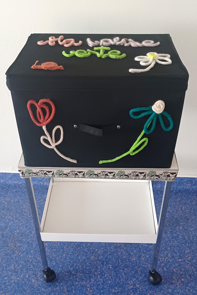 Séance art thérapie lors d'une dialyse Artic 42